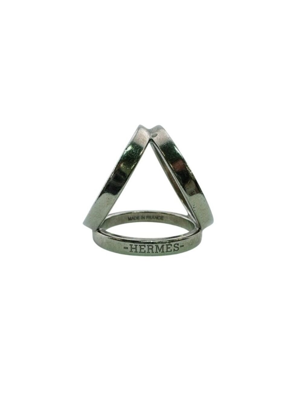 ★SOLD★ Hermes Trio Scarf Ring - Picture 2 of 6